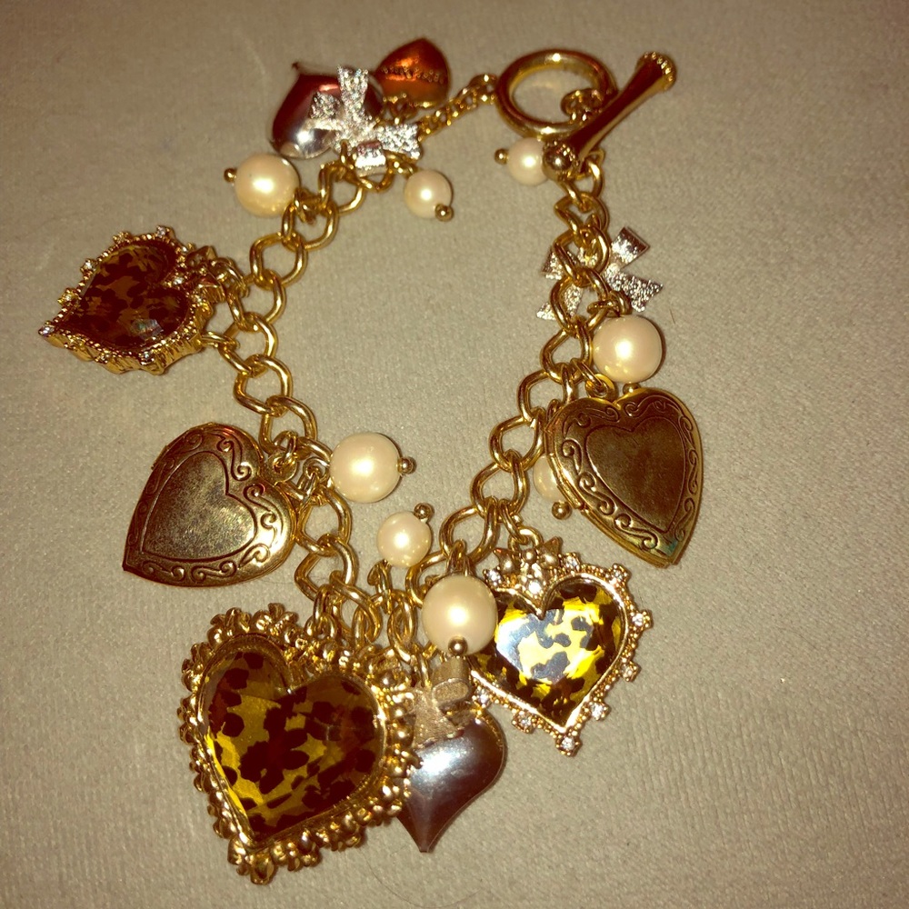 Betsy Johnson charm bracelet